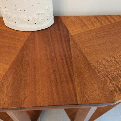 Mid Century Solid Wood Console Side Wall Table  59
