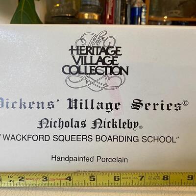 Department 56 ~ â€œ Wackford Squeers Boarding Schoolâ€