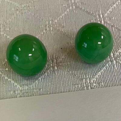 Green marbles
