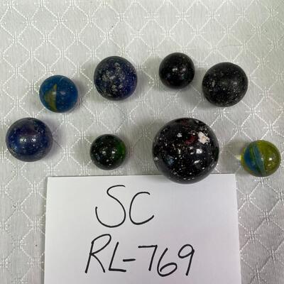 Label in box says Canadian marbles