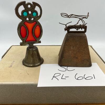 Owl bell & brass bell