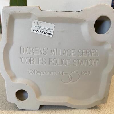 Department 56 ~ COBLES  POLICE STATION ~ 1825