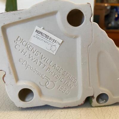 Department 56 ~ â€œ C H WATT PHYSICIAN â€œ