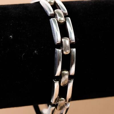 Sterling Italian Chain Link Bracelet