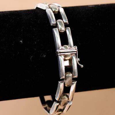 Sterling Italian Chain Link Bracelet
