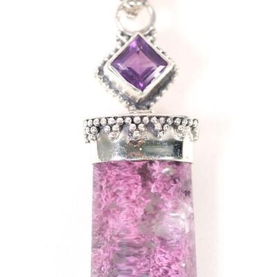 Sterling Amethyst Pendant