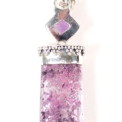 Sterling Amethyst Pendant