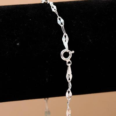 Sterling JCM Oval Link Bracelet