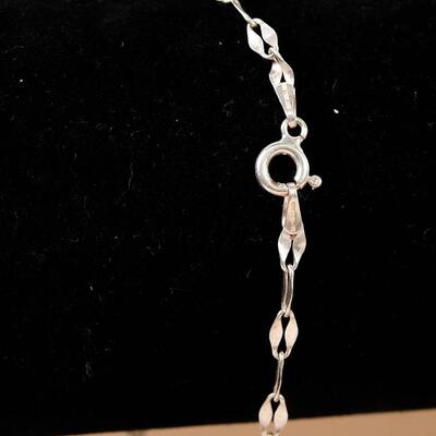 Sterling JCM Oval Link Bracelet