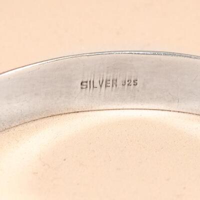 Sterling Hinged Bangle Bracelet