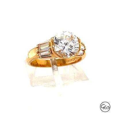 14K HGE LIND Ring, Size 5