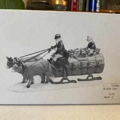 Department 56~ â€œ OX SLEDâ€