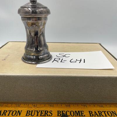 Peter Piper Pepper Shaker-sterling silver