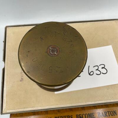 Brass artillery case