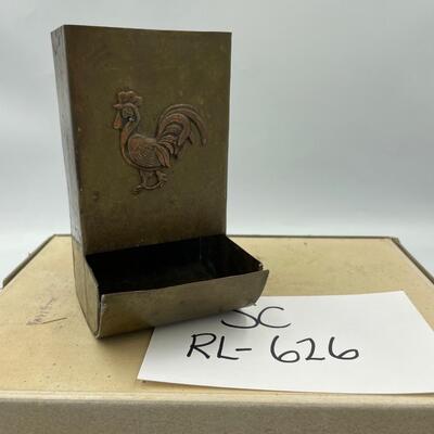 Copper matchholder