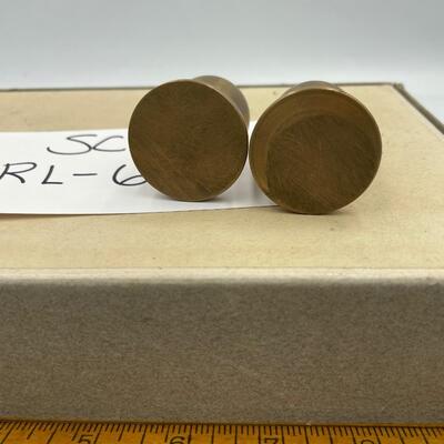 Brass salt & pepper