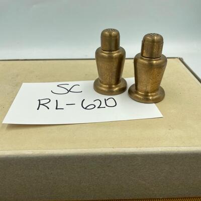 Brass salt & pepper