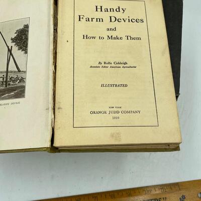 Set of 3 farming books