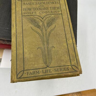 Set of 3 farming books