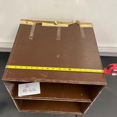 Wooden shelf