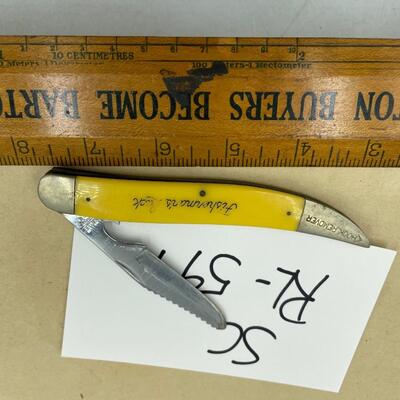 Fishermanâ€™s luck pocket knife