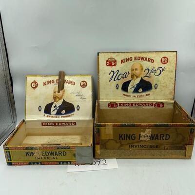 King Edward Cigar boxes