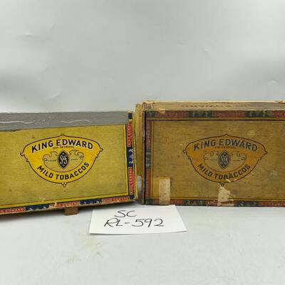 King Edward Cigar boxes