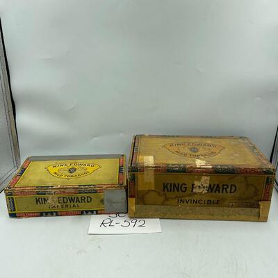 King Edward Cigar boxes