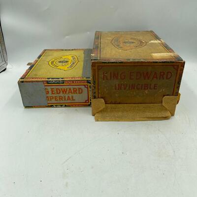 King Edward Cigar boxes
