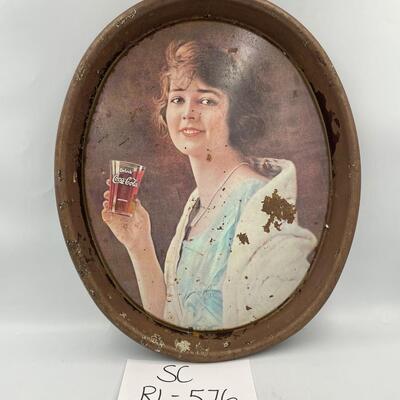 Metal Coca Cola tray