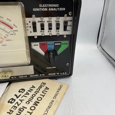 Electronic Ignition Analyzer