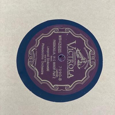 Rossini Semiramide Overture - Victor 78 - Red Seal Collection - M59-8