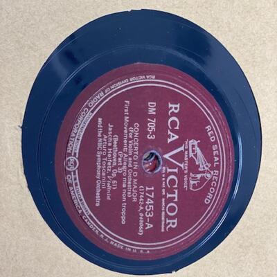 Beethoven Concerto in D Major - RCA Victor 78 - Red Seal Record - DM705-1