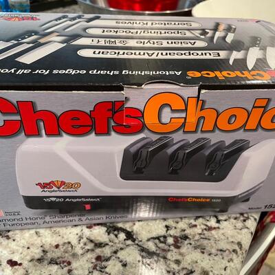 Chefs choice electric knife sharpener