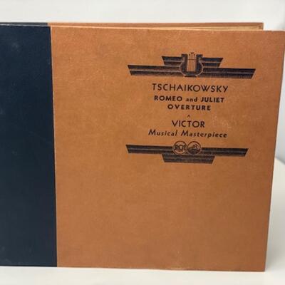 Tschaikowsky Romeo and Juliet Overture - Victor 78 - Red Seal Record - M347-2