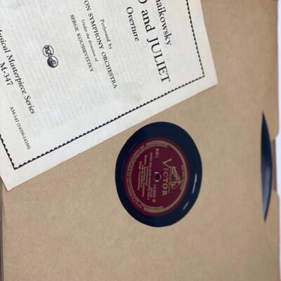 Tschaikowsky Romeo and Juliet Overture - Victor 78 - Red Seal Record - M347-2