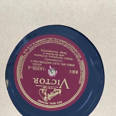 Tschaikowsky Romeo and Juliet Overture - Victor 78 - Red Seal Record - M347-2