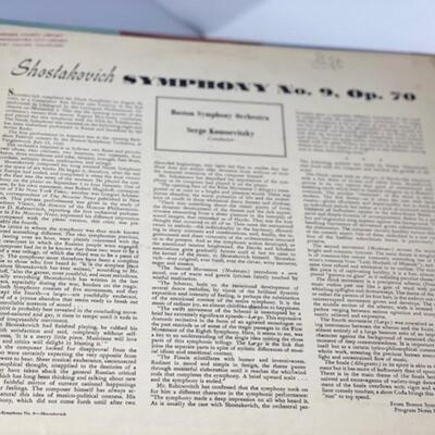 Shostakovich Symphony No 9 - RCA Victor 78 - Red Seal Records - DM1134