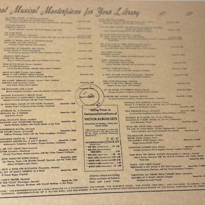 Nutcracker Suite Tschaikowsky - Victor 78 - Red Seal Records - DM1020