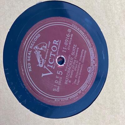 Nutcracker Suite Tschaikowsky - Victor 78 - Red Seal Records - DM1020
