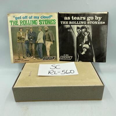 2 Rolling Stones 45 records