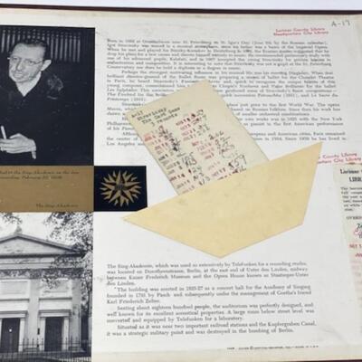 Stravinsky Conducting His The Card Game - Capital Records 78 - FCL-8028