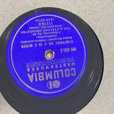 Tchaikovsky Symphony No. 5 in E Minor - Columbia Masterworks 78 -MM406-10