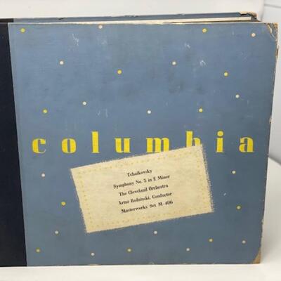 Tchaikovsky Symphony No. 5 in E Minor - Columbia Masterworks 78 -MM406-10