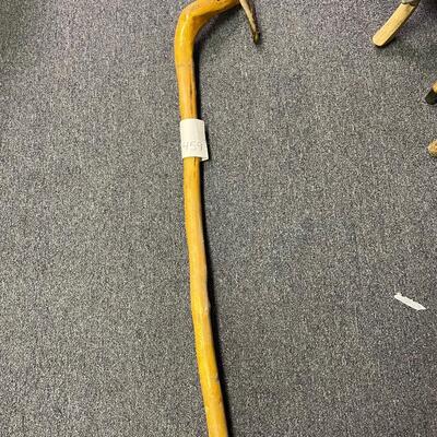Wooden walking stick