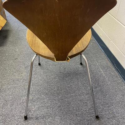 Set of 6 Bernardo ply raft chairs