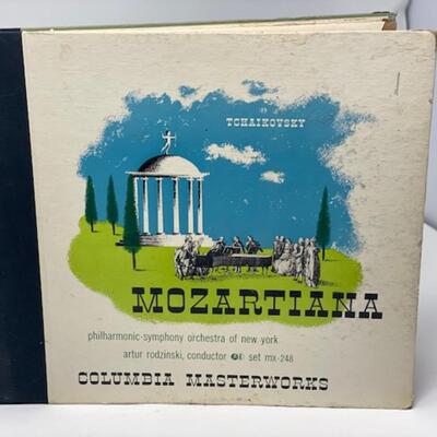 Tchaikovsky Mozartiana - Columbia Masterworks 78 - MX248-1