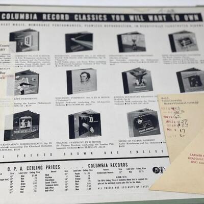 Tchaikovsky Mozartiana - Columbia Masterworks 78 - MX248-1