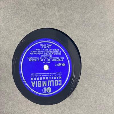 Mahler: Symphony No. 4 - Columbia Masterworks 78 - MM589-12