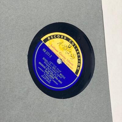 Adolphe Adam Giselle Ballet Suite - Columbia Masterworks 78 - MX277-1